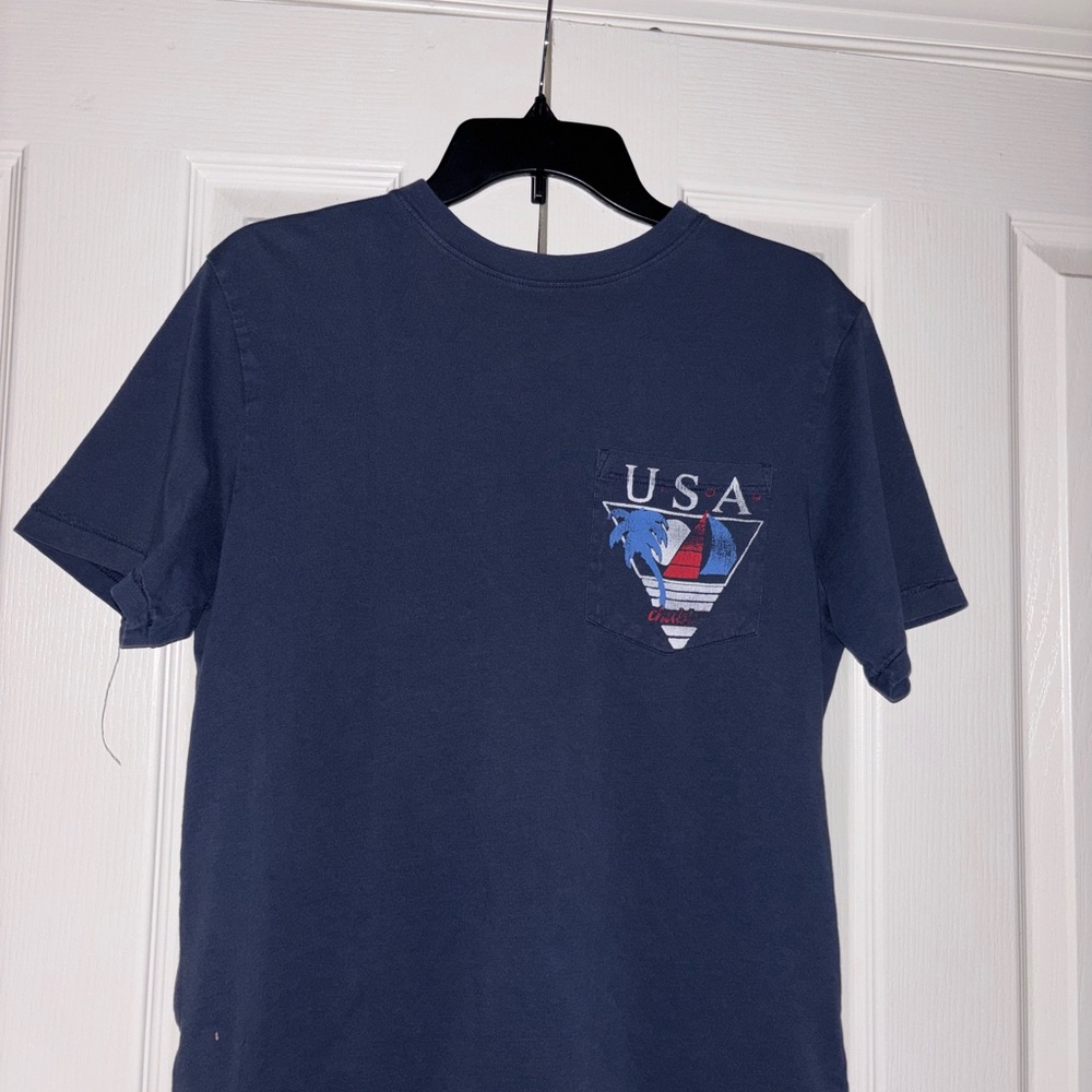 Chubbies Blue USA Graphic Men's Shirt